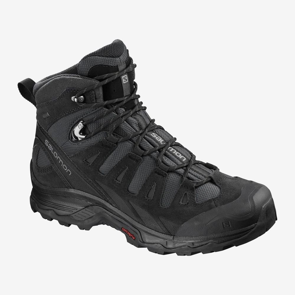 Buty Trekkingowe Męskie Salomon QUEST PRIME GTX - Czarne - Polska (294-HYIWMU)